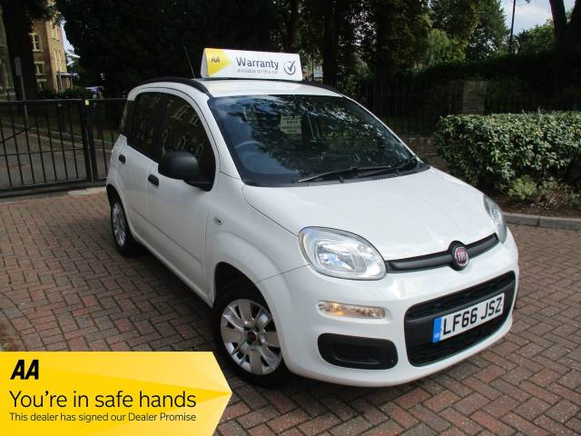 Fiat Panda 1.2 Easy 5dr Aircon £35 Road TAX Low Mileage Hatchback Petrol White