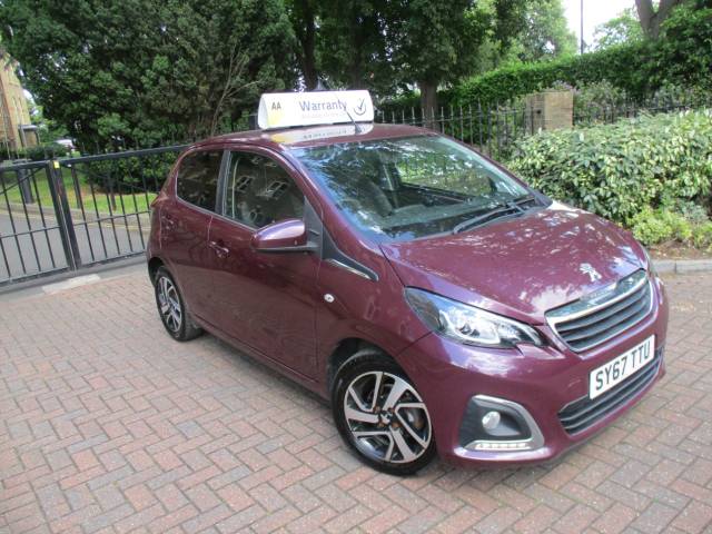 2017 Peugeot 108 1.2 PureTech Allure 5dr A/C R/Camera Cruise ControlFSH