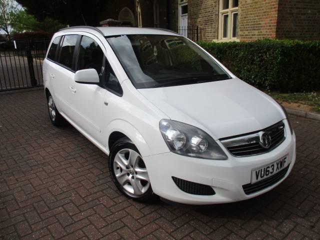 2013 Vauxhall Zafira 1.6i [115] Exclusiv 5dr