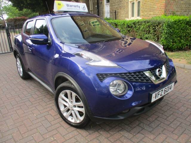 2015 Nissan Juke 1.2 DiG-T Acenta Premium 5dr FSH Satnav Bluetooth Alloys