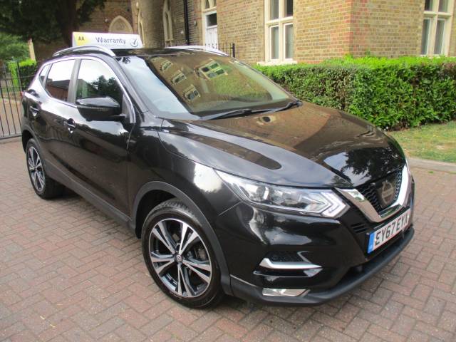 2017 Nissan Qashqai 1.2 DiG-T N-Connecta 5dr SH Satnav Bluetooth  Alloys