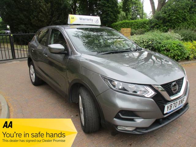 Nissan Qashqai 1.3 DiG-T Acenta Premium 5dr Satnav Bluetooth Alloys Hatchback Petrol Grey