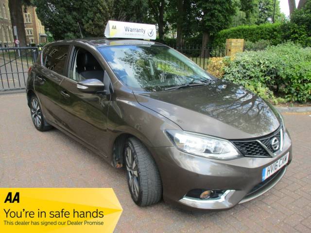Nissan Pulsar 1.2 DiG-T N-Connecta 5dr [Smart Xtron Automatic Hatchback Petrol Metallic Bronze
