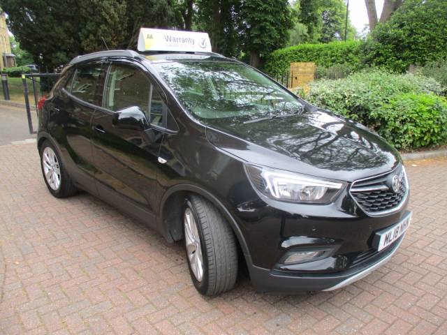 Vauxhall Mokka X 1.4T ecoTEC Active 5dr SH Bluetooth Alloys AC Hatchback Petrol Metallic Black