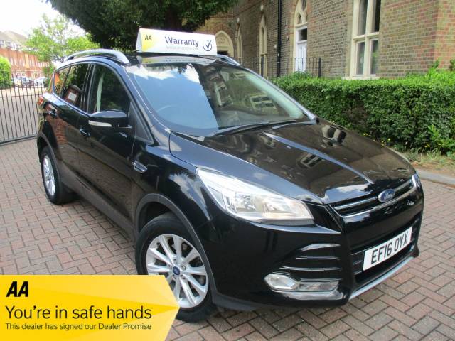 Ford Kuga 1.5 EcoBoost Titanium 5dr 2WD FSH Satnav Bluetooth Alloys Hatchback Petrol Metallic Black