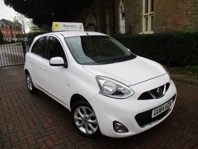 Nissan Micra 1.2 Acenta 5dr Low Mileage £35 Road tax Hatchback Petrol Pearl White