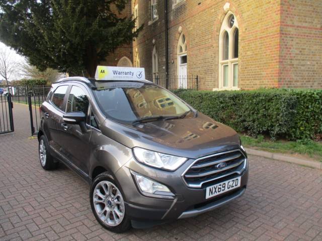 2019 Ford Ecosport 1.0 EcoBoost 125 Titanium 5dr Low Mileage Satnav Bluetooth Alloys