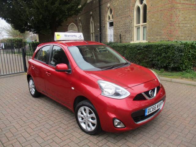 2016 Nissan Micra 1.2 Acenta 5dr SH Satnav Bluetooth
