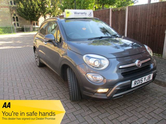 Fiat 500x 1.4 Multiair Cross Plus 5dr Satnav Half Leather Alloys Hatchback Petrol Metallic Grey