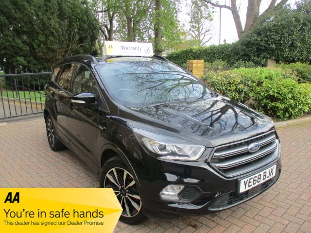 Ford Kuga 1.5 EcoBoost ST-Line 5dr 2WD FSH Satnav Bluetooth Alloy Wheels Hatchback Petrol Metallic Black