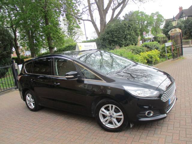 2017 Ford S-MAX 1.5 EcoBoost Titanium 7 Seater 5 DR 2WD FSH Satnav Bluetooth Alloys