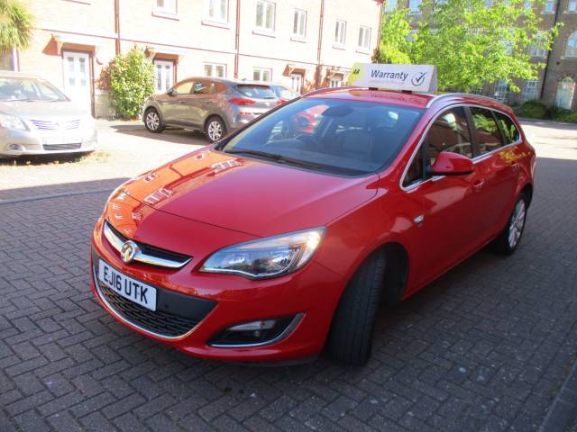 2016 Vauxhall Astra 1.6i 16V Elite 5dr FSH Alloys Full Leather Upholstery