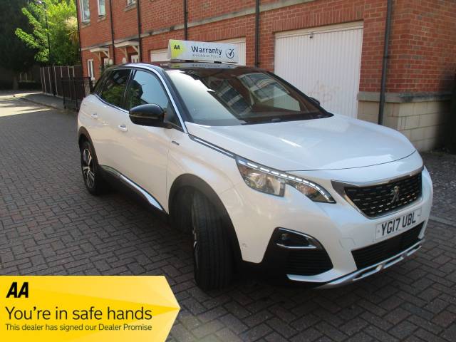 2017 Peugeot 3008 1.2 PureTech GT Line 5dr SH Satnav Bluetooth Alloys
