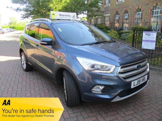 Ford Kuga 1.5 EcoBoost Titanium 5dr 2WD FSH Nav Bluetooth Alloys Hatchback Petrol Metallic Blue