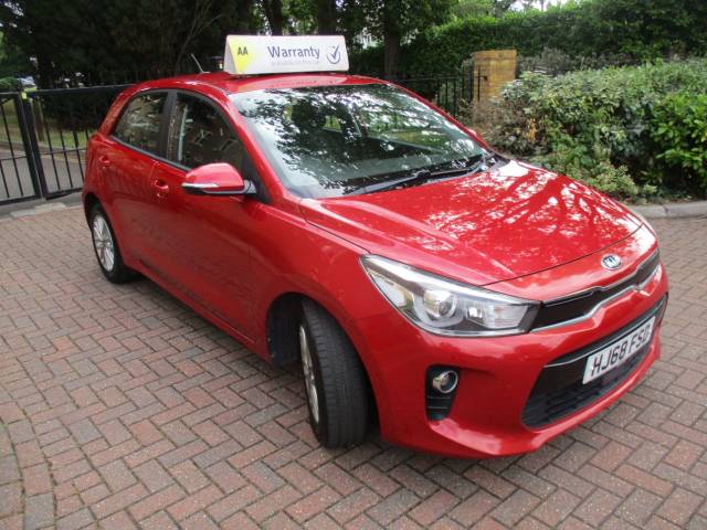 Kia Rio 1.0 T GDi 2 5dr Hatchback Petrol Metallic Burgundy