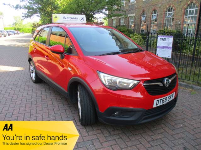 Vauxhall Crossland X 1.2 SE 5dr Just Been Serviced Bluetooth Alloys Hatchback Petrol Metallic Red