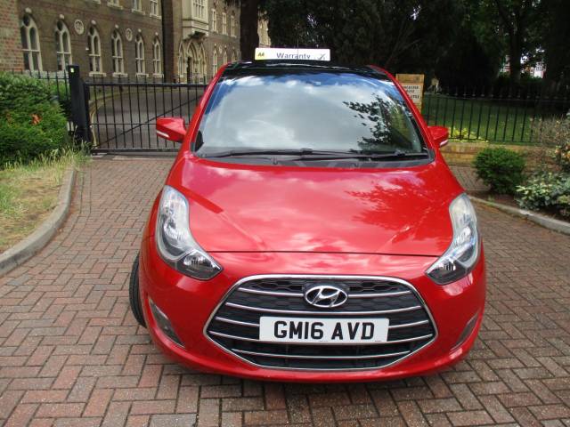 2016 Hyundai ix20 1.6 CRDi Blue Drive Premium 5dr Low Mileage FSH Panoramic Sunroof Bluetooth