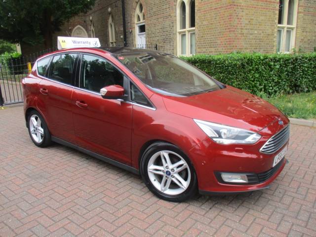 2015 Ford C-MAX 1.0 EcoBoost 125 Titanium X 5dr SH Satnav Leather Bluetooth Panoramic Roof