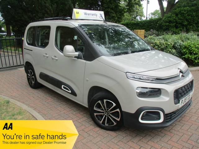 Citroen Berlingo 1.5 BlueHDi 100 Flair M 5dr Full Service History MPV Diesel Metallic Beige
