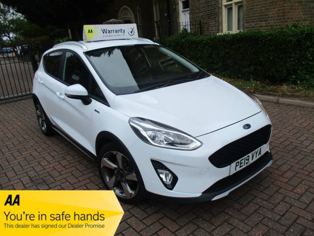 Ford Fiesta 1.0 EcoBoost Active 1 5dr Hatchback Petrol White