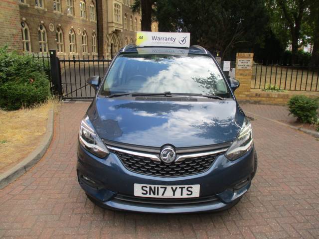 2017 Vauxhall Zafira 1.4T SRi Nav 5dr Satnav Bluetooth Allous