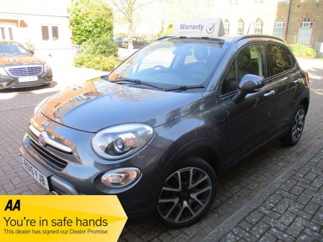 Fiat 500x 1.4 Multiair Cross Plus 5dr Satnav Half Leather Alloys Hatchback Petrol Metallic Grey